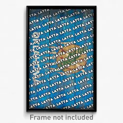 Latta Oklahoma Poster (OK City Souvenir 11x17 Town Print)