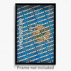 Panama Oklahoma Poster (OK City Souvenir 11x17 Town Print)