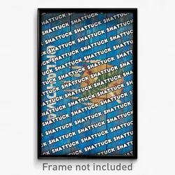Shattuck Oklahoma Poster (OK City Souvenir 11x17 Town Print)