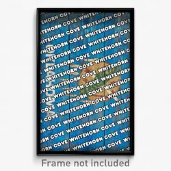 Whitehorn Cove Oklahoma Poster (OK City Souvenir 11x17 Town Print)