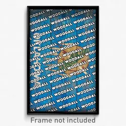 Woodall Oklahoma Poster (OK City Souvenir 11x17 Town Print)