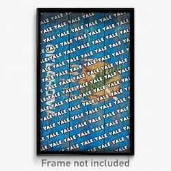 Yale Oklahoma Poster (OK City Souvenir 11x17 Town Print)