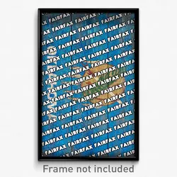 Fairfax Oklahoma Poster (OK City Souvenir 11x17 Town Print)