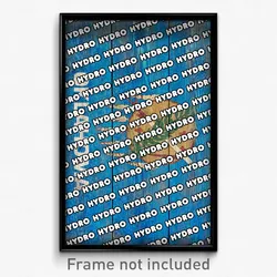 Hydro Oklahoma Poster (OK City Souvenir 11x17 Town Print)