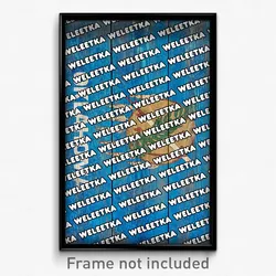 Weleetka Oklahoma Poster (OK City Souvenir 11x17 Town Print)