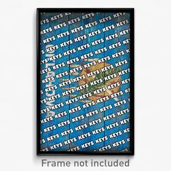 Keys Oklahoma Poster (OK City Souvenir 11x17 Town Print)