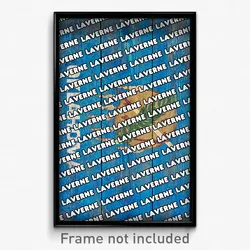 Laverne Oklahoma Poster (OK City Souvenir 11x17 Town Print)