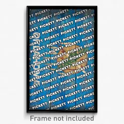 Pickett Oklahoma Poster (OK City Souvenir 11x17 Town Print)