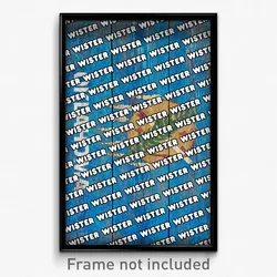 Wister Oklahoma Poster (OK City Souvenir 11x17 Town Print)
