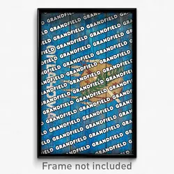 Grandfield Oklahoma Poster (OK City Souvenir 11x17 Town Print)