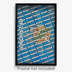 Peggs Oklahoma Poster (OK City Souvenir 11x17 Town Print)