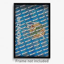 Geary Oklahoma Poster (OK City Souvenir 11x17 Town Print)