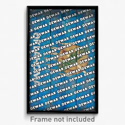 Dewar Oklahoma Poster (OK City Souvenir 11x17 Town Print)