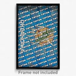 Tipton Oklahoma Poster (OK City Souvenir 11x17 Town Print)