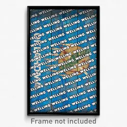 Welling Oklahoma Poster (OK City Souvenir 11x17 Town Print)