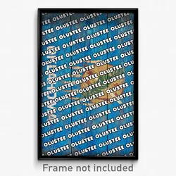 Olustee Oklahoma Poster (OK City Souvenir 11x17 Town Print)