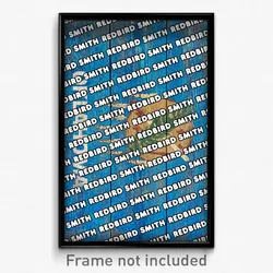 Redbird Smith Oklahoma Poster (OK City Souvenir 11x17 Town Print)
