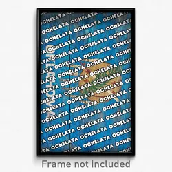 Ochelata Oklahoma Poster (OK City Souvenir 11x17 Town Print)