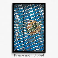 Coyle Oklahoma Poster (OK City Souvenir 11x17 Town Print)