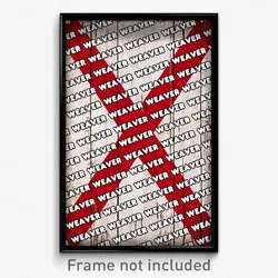 Weaver Alabama Poster (AL City Souvenir 11x17 Town Print)
