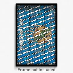 Velma Oklahoma Poster (OK City Souvenir 11x17 Town Print)