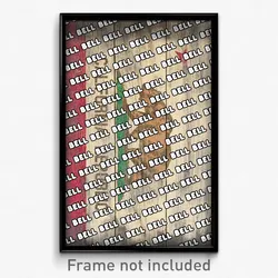 Bell California Poster (CA City Souvenir 11x17 Town Print)