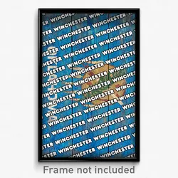 Winchester Oklahoma Poster (OK City Souvenir 11x17 Town Print)