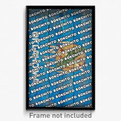 Bokchito Oklahoma Poster (OK City Souvenir 11x17 Town Print)