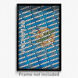 Verden Oklahoma Poster (OK City Souvenir 11x17 Town Print)
