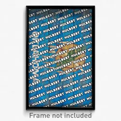 Hulbert Oklahoma Poster (OK City Souvenir 11x17 Town Print)