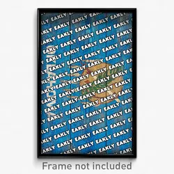 Eakly Oklahoma Poster (OK City Souvenir 11x17 Town Print)