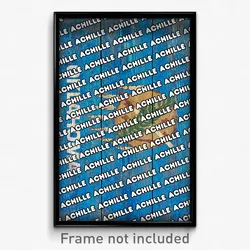 Achille Oklahoma Poster (OK City Souvenir 11x17 Town Print)