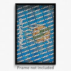Fargo Oklahoma Poster (OK City Souvenir 11x17 Town Print)