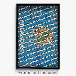 Shidler Oklahoma Poster (OK City Souvenir 11x17 Town Print)