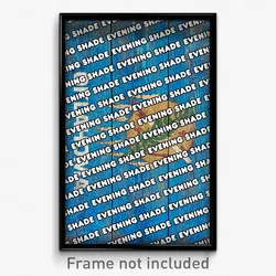 Evening Shade Oklahoma Poster (OK City Souvenir 11x17 Town Print)