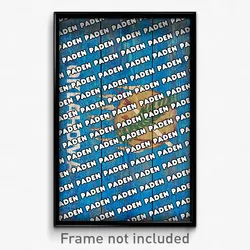 Paden Oklahoma Poster (OK City Souvenir 11x17 Town Print)