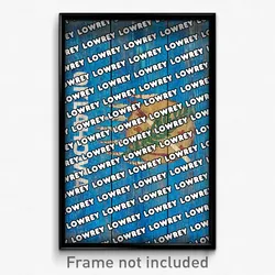Lowrey Oklahoma Poster (OK City Souvenir 11x17 Town Print)
