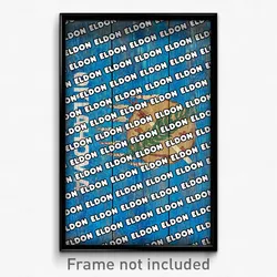 Eldon Oklahoma Poster (OK City Souvenir 11x17 Town Print)