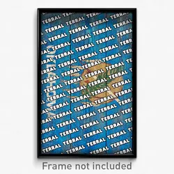 Terral Oklahoma Poster (OK City Souvenir 11x17 Town Print)