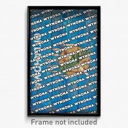 Wynona Oklahoma Poster (OK City Souvenir 11x17 Town Print)