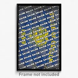 Salem Oregon Poster (OR City Souvenir 11x17 Town Print)
