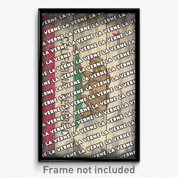 La Verne California Poster (CA City Souvenir 11x17 Town Print)
