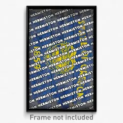 Hermiston Oregon Poster (OR City Souvenir 11x17 Town Print)