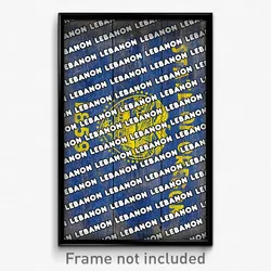Lebanon Oregon Poster (OR City Souvenir 11x17 Town Print)