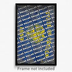Dallas Oregon Poster (OR City Souvenir 11x17 Town Print)