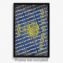 Oatfield Oregon Poster (OR City Souvenir 11x17 Town Print)