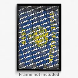 Sandy Oregon Poster (OR City Souvenir 11x17 Town Print)