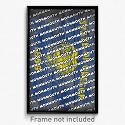 Monmouth Oregon Poster (OR City Souvenir 11x17 Town Print)