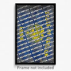 Silverton Oregon Poster (OR City Souvenir 11x17 Town Print)