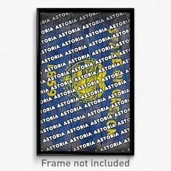 Astoria Oregon Poster (OR City Souvenir 11x17 Town Print)